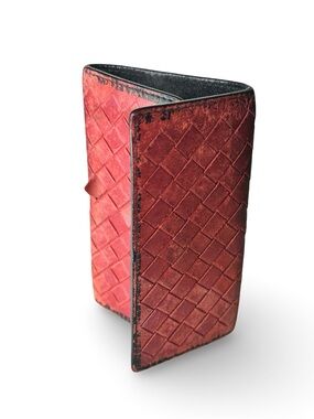 Vintage BOTTEGA VENETA woven leather Key Holder